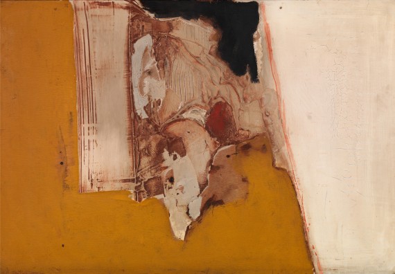 «Τοπίο-Ακρόπολη» 1965, λάδι σε ξύλο, 50 Χ 74 εκ., αρ. κτ. 588