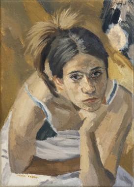 Πορτραίτο, 2005, λάδι σε καμβά, 31,5 x 23 εκ., αρ. κτ. 3093