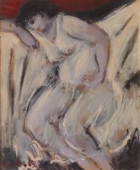«Γυναικεία φιγούρα» 1965, λάδι σε καμβά, 50 Χ 40 εκ.