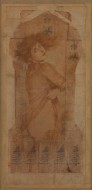 «Γυναικεία μορφή» 1999, λάδι σε ξύλο, 120 Χ 60 εκ., αρ. κτ. 130