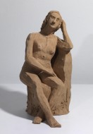 «Γυναικεία φιγούρα» 2014, γλυπτό τερακότα, 23 Χ 11 Χ 14,5 εκ., αρ. κτ. 1947