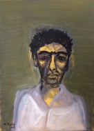 Πορτρέτο, 2009, ακρυλικό σε καμβά, 70 x 50 εκ., αρ. κτ. 2753