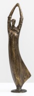 Γυναικεία φιγούρα, γλυπτό απο μπρούτζο, 28,8 x 7 x 6 εκ., αρ. κτ. 3123