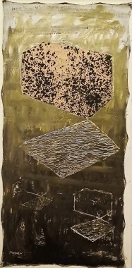 Ίχνος 1988, Λάδι σε καμβά, 99.5 Χ 50 εκ., αρίθμ. κτήσης 4302
