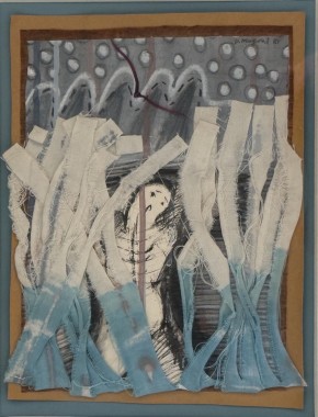 Days of lassitude, 1981, μικτή τεχνική σε χαρτί, 30 x 22.8 εκ., αρ. κτ. 4486