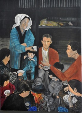 Ταμά, 2018, ακρυλικό σε καμβά, 105.4 Χ 75.4 εκ., αρ. κτ. 4608