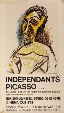 Independants Picasso, αφίσα, 1978, 65.7 Χ 36.7 εκ., αρ. κτ. 3968