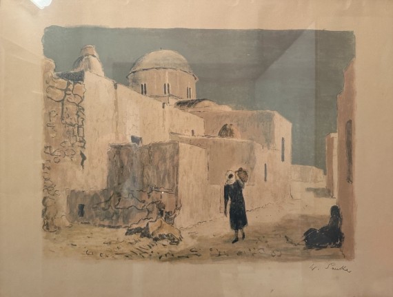 Νησιώτησα Τήνος, λιθογραφία, 50 Χ 65 εκ., αρ. κτ. 4603