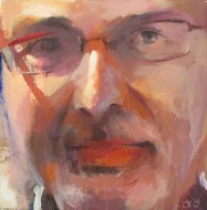 «Προσωπογραφία Γιώργου Βογιατζόγλου» 2015, λάδι σε καμβά, 30 Χ 30 εκ., αρ. κτ. 2014 