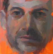 «Πορτρέτο Άκη» 2015, λάδι σε καμβά, 30 Χ 30 εκ., αρ. κτ. 2016