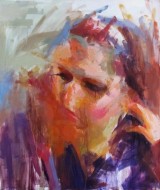 «Πορτρέτο νέας» λάδι σε καμβά, 130 Χ 110 εκ., αρ. κτ. 2019