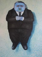 «Ο νεκρός» 2008, λάδι σε καμβά, 240 Χ 180 εκ., αρ. κτ. 1191