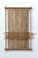 Παναγιώτης  Δαραμάρας (γ.1970)   Αρχειοθέτηση ΙΙ,  2019           Χειροποίητο σχοινί, ξύλο, 