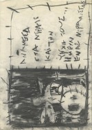 Ο ντραμίστας, 1996, κάρβουνο σε χαρτί, 21.1 x 29.6 εκ., αρ. κτ. 4424