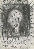 Χαλασμένη θάλασσα, 2002, κάρβουνο σε χαρτί, 29.6 x 21.1 εκ., αρ. κτ. 4428