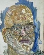 Πορτρέτο Γ.Β., 2024, λάδι σε καμβά, 45 x 35 εκ., αρ. κτ. 4356