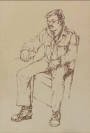 Φαντάρος, 1974, λιθογραφία 51/200, 34 x 23.5 εκ., αρ. κτ. 4590