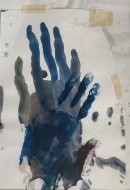 Διάλογος, 2022, τέμπερα και ακρυλικά σε χαρτί, 29.2 x 20.2 εκ., αρ. κτ. 4610