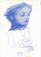 Χωρίς τίτλο (now is too late), ακρυλικό λαδοπαστέλ σε χαρτί, 21 x 29.7 εκ., αρ. κτ. 4403