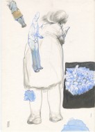 Χωρίς τίτλο (κεντρική φιγούρα), ακρυλικό σε χαρτί, 21 x 29.7 εκ., αρ. κτ. 4406