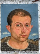 Αυτοπροσωπογραφία, 1999, λάδι σε καμβά, 30 x 24.2 εκ., αρ. κτ. 4440