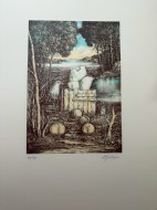 Χωρίς τίτλο, 1991, λιθογραφία 94/99 - πλάκα 35 x 24.5 εκ., 70 x 50 εκ., αρ. κτ. 4384