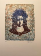 Πορτρέτο, 1991, λιθογραφία ea πλάκα 32.5 x 26.5 εκ., 70 x 50 εκ., αρ. κτ. 4378