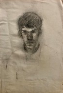 Αυτοπροσωπογραφία, μολύβι σε χαρτί, 34.1 x 24 εκ., αρ. κτ. 3736