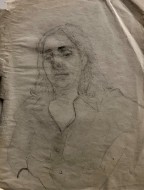 Χριστίνα, μολύβι σε χαρτί, 38.6 x 29.8 εκ., αρ. κτ. 3737