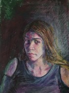 Restrictions, 2019, λαδοπαστέλ σε χαρτί, 42 x 30 εκ., αρ. κτ. 4050