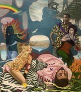 All i want is this beautiful horse, 2015. Αυγοτέμπερα σε ξύλο , 110 χ 100 εκ., αρ. κτ. 3861