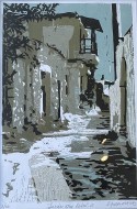 Σοκάκι στη Κρήτη, 2015, χαρακτικό 1/10, 31 x 21 εκ., αρ. κτ. 4342