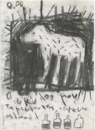 Η Ρωξάνη, 2002, κάρβουνο σε χαρτί, 29.6 x 21.1 εκ., αρ. κτ. 4427