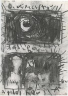 Ο Φλεβάρης, 2002, κάρβουνο σε χαρτί, 29.6 x 21.1 εκ., αρ. κτ. 4429