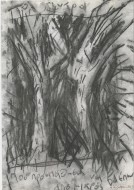 Τα δένδρα, 2002, κάρβουνο σε χαρτί, 29.6 x 21.1 εκ., αρ. κτ. 4430