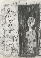 Οι φόβοι μου, 2002, κάρβουνο σε χαρτί, 29.6 x 21.1 εκ., αρ. κτ. 4433