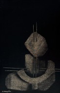 Σύνθεση, λάδι σε καμβά, 47.8 x 31.8 εκ., αρ. κτ. 4466