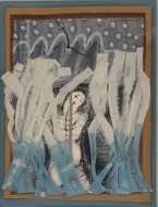 Days of lassitude, 1981, μικτή τεχνική σε χαρτί, 30 x 22.8 εκ., αρ. κτ. 4486