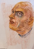 Πορτρέτο, 2002, μικτή τεχνική σε χαρτί, 29.7 x 21 εκ., αρ. κτ. 4518