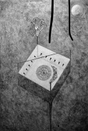 The box, 2013, μολύβι σε καμβά, 100 Χ 70 εκ., αρ. κτ. 3733
