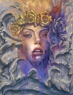  Orchidea, 2018, Λάδι σε καμβά, 90 X 70 εκ., αρ. κτ. 3223