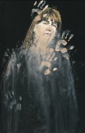 Αυτοπορτρέτο, 1998, τέμπερα σε χαρτί, 105 x 75 εκ., αρ. κτ. 4128