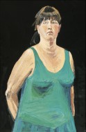 Αυτοπορτρέτο, 1998, τέμπερα σε χαρτί, 105 x 74.5 εκ., αρ. κτ. 4130
