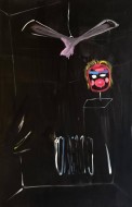Enough with your depression-OK mam!, 2020, λάδι σε καμβά, 200 x 130 εκ., αρ. κτ. 3723