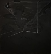 Balcon night view, 2017-2020, λάδι σε καμβά, 150 x 150 εκ., αρ. κτ. 4100