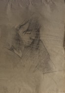 Κέλλυ, κάρβουνο σε στρατσόχαρτο, 70 x 50 εκ., αρ. κτ. 4540