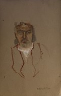 Λεωνίδας, αυγοτέμπερα σε χαρτόνι, 43 x 28.4 εκ., αρ. κτ. 4541
