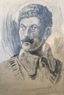 Πορτρέτο αγωνιστή, 1944, μολύβι σε χαρτί, 31.5 Χ 21.6 εκ., αρ. κτ. 4600