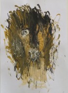 Face, 2020, λάδι σε χαρτί, 29.7 Χ 21.1 εκ., αρ. κτ. 3617