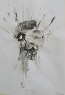 Face, 2020, λάδι σε χαρτόνι, 29.7 Χ 21.1 εκ., αρ. κτ. 3618